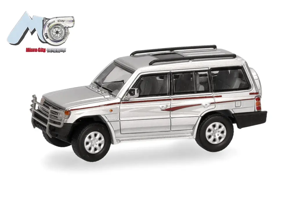 MicroCity : Mitsubishi Pajero │Blanc | Hobby2000 Modélisme